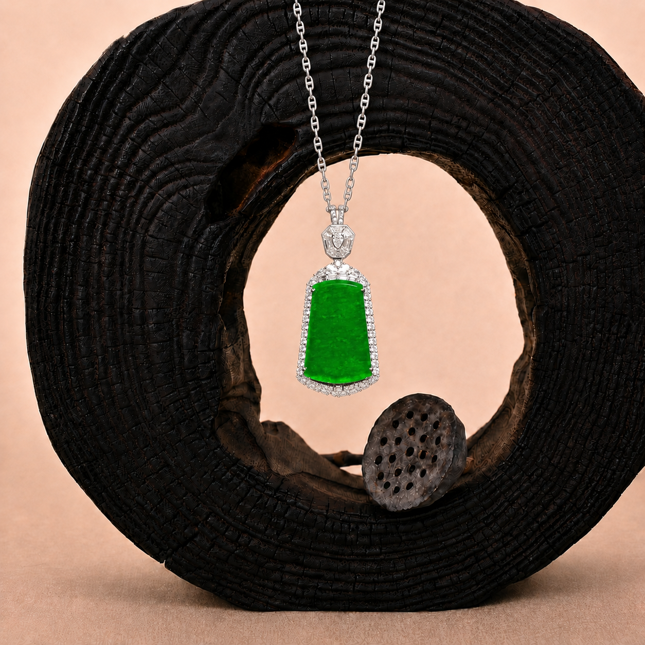 The "Sovereign Tablet" Pendant Necklace