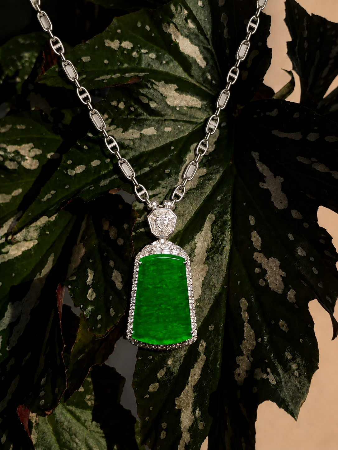The "Sovereign Tablet" Pendant Necklace