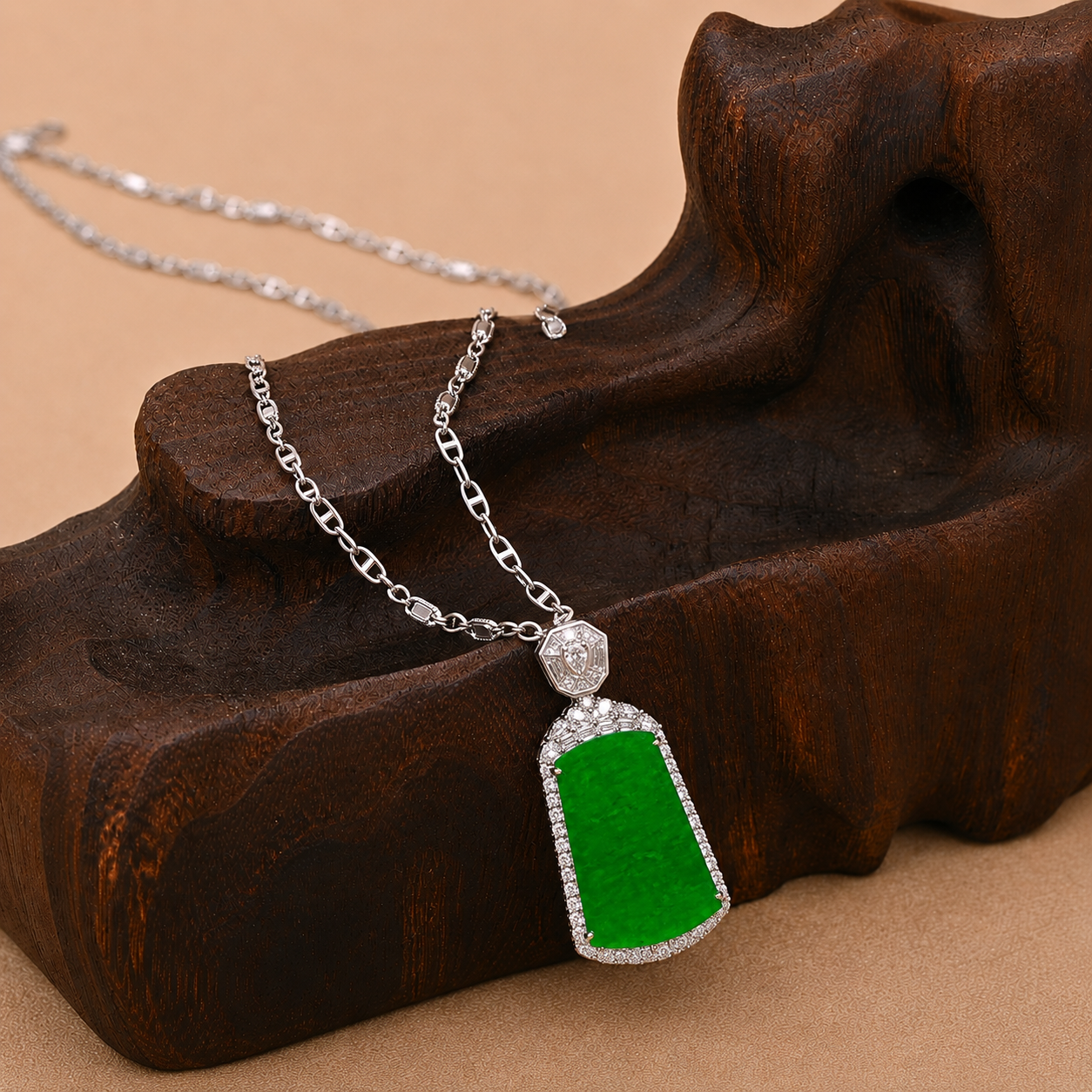 The "Sovereign Tablet" Pendant Necklace
