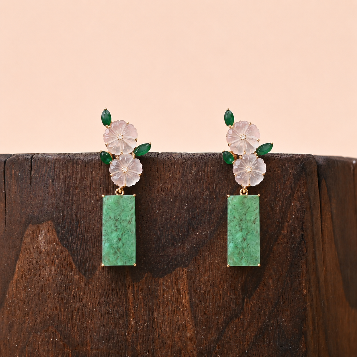 The "Verdant Willow" Earrings: Echoes of Spring