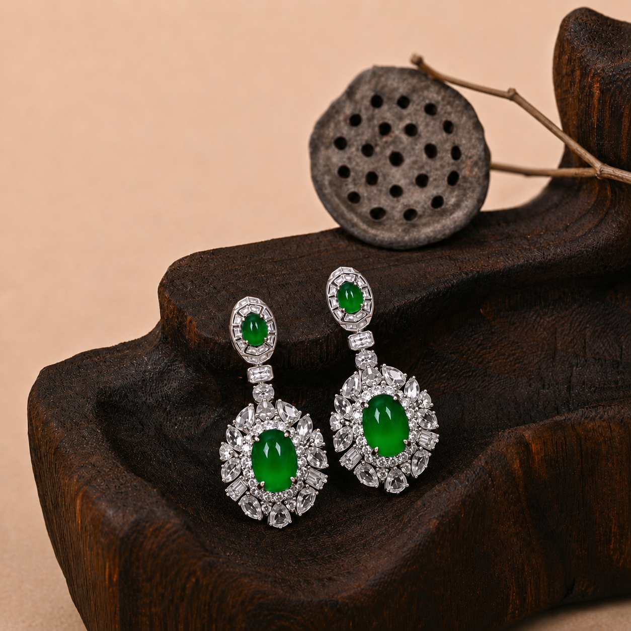 The "Echoes of the Canopy" Earrings