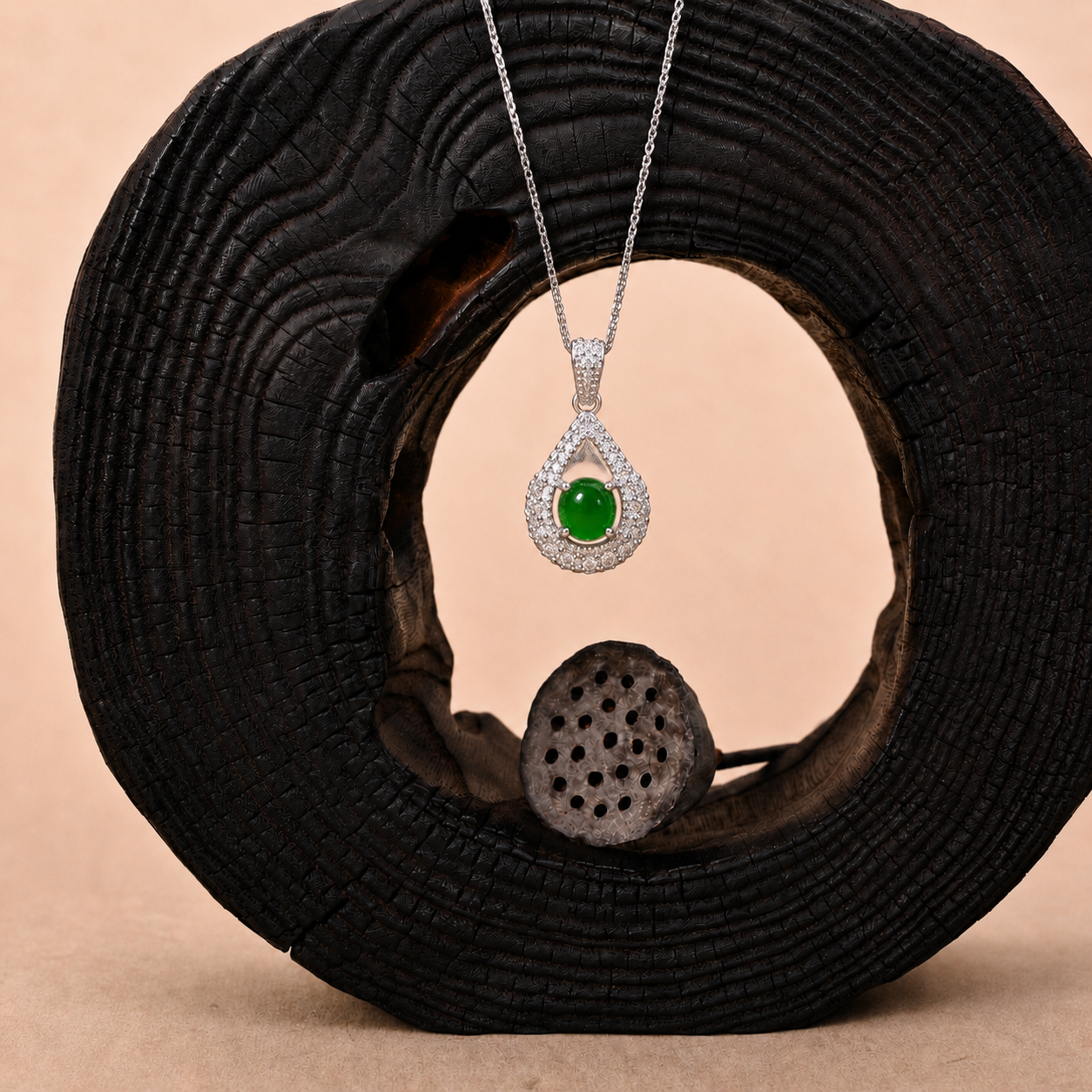 The "Ocean Tear" Pendant Necklace