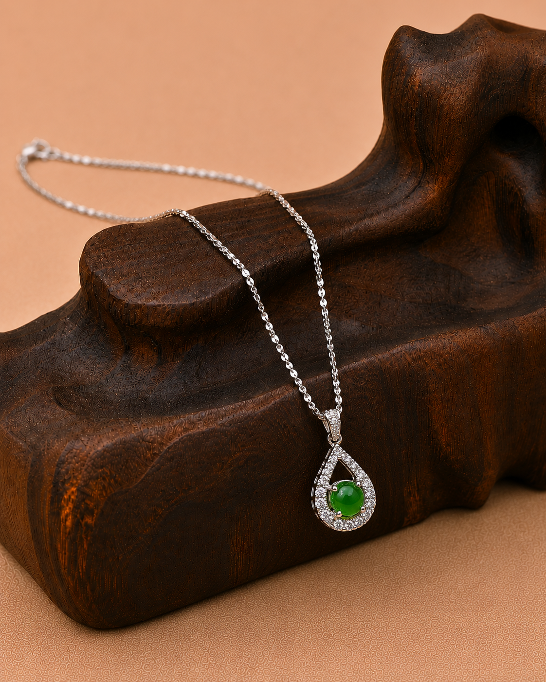 The "Ocean Tear" Pendant Necklace