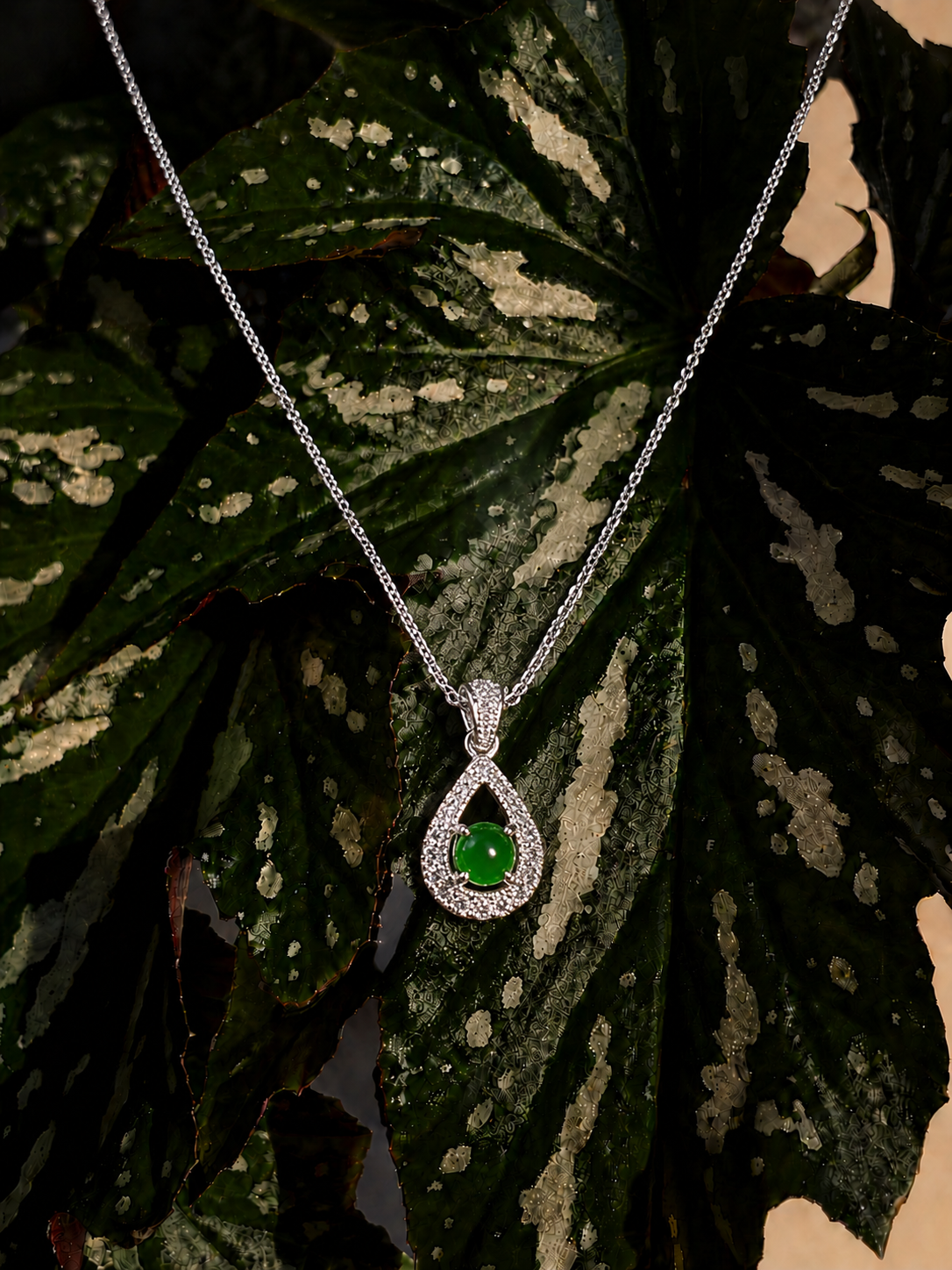The "Ocean Tear" Pendant Necklace