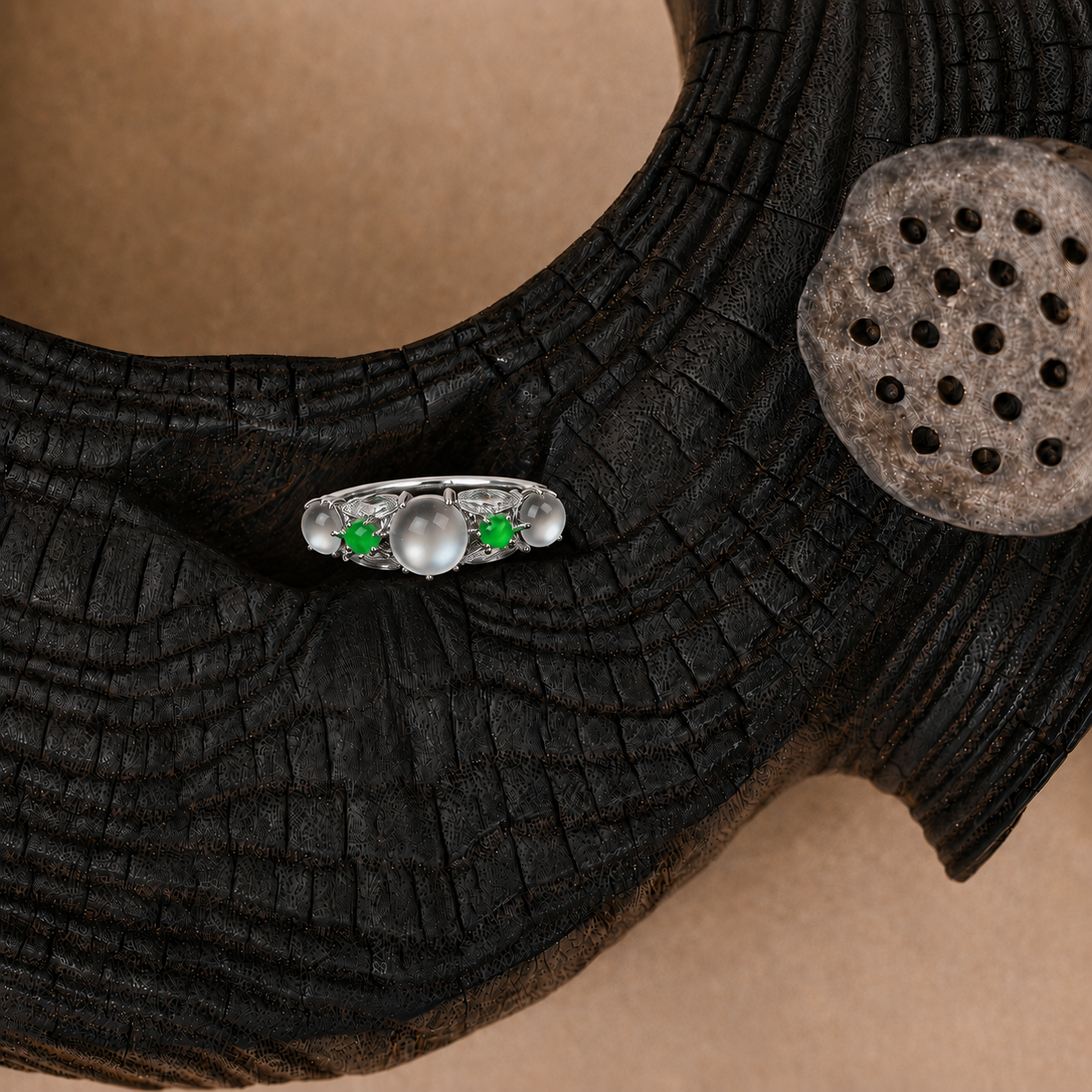 The "Pulse" Jade Ring