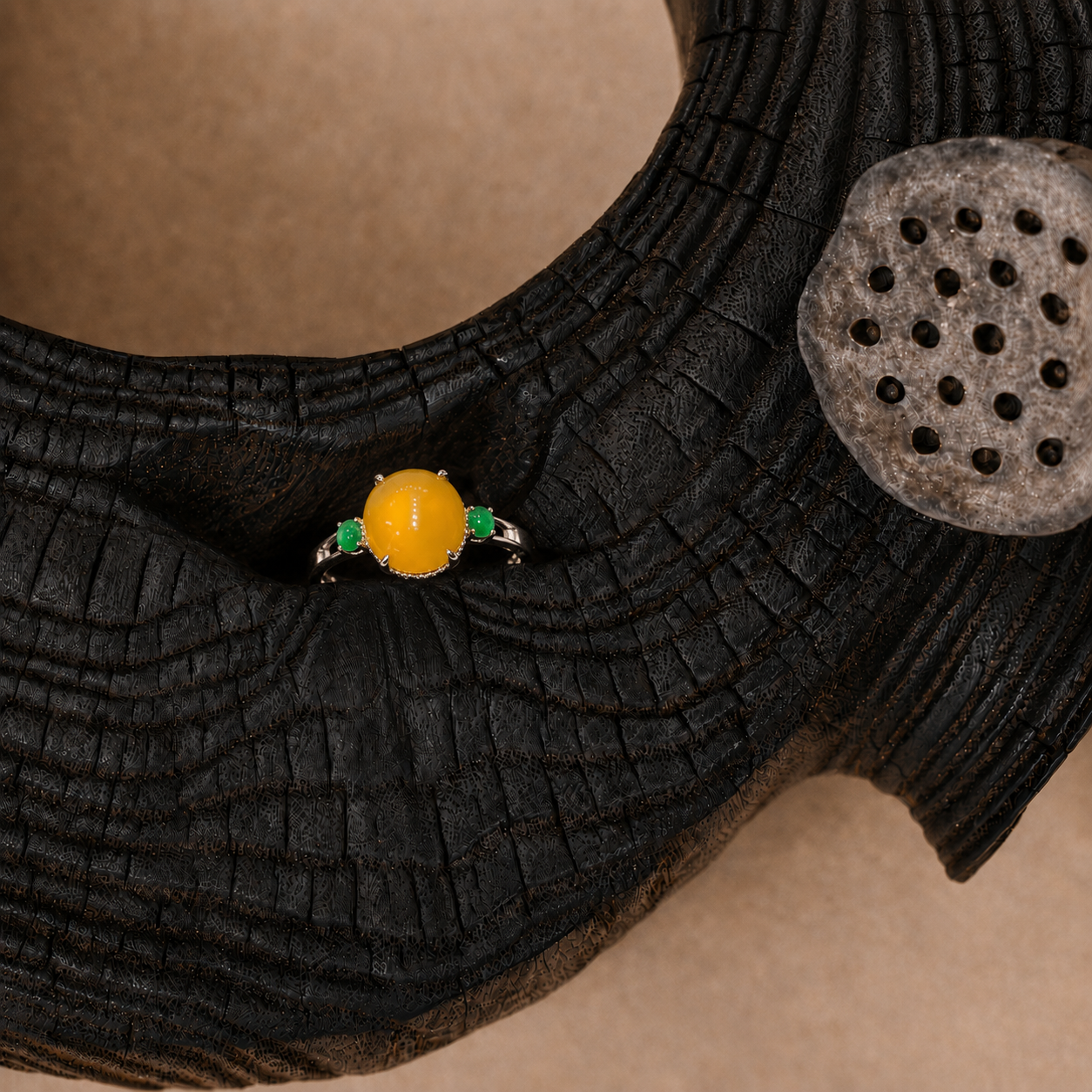 The "Autumn" Jade Ring