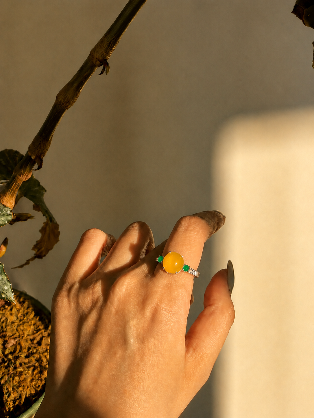 The "Autumn" Jade Ring