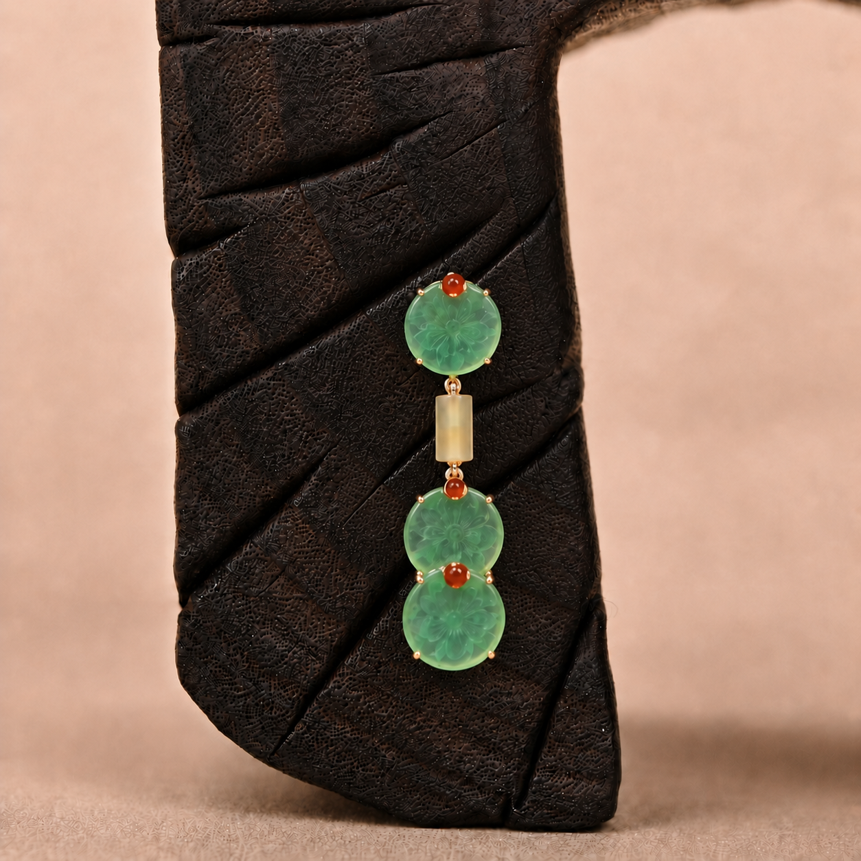 The "Axis" Jade Earrings