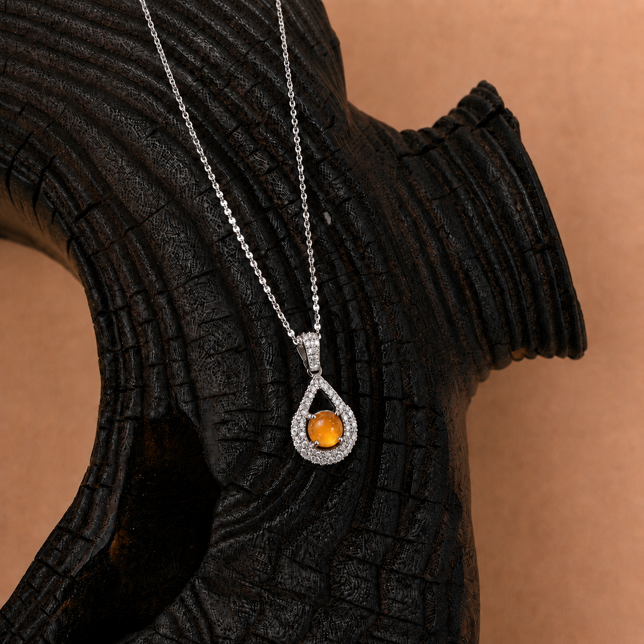 The "Ocean Tear" Pendant Necklace