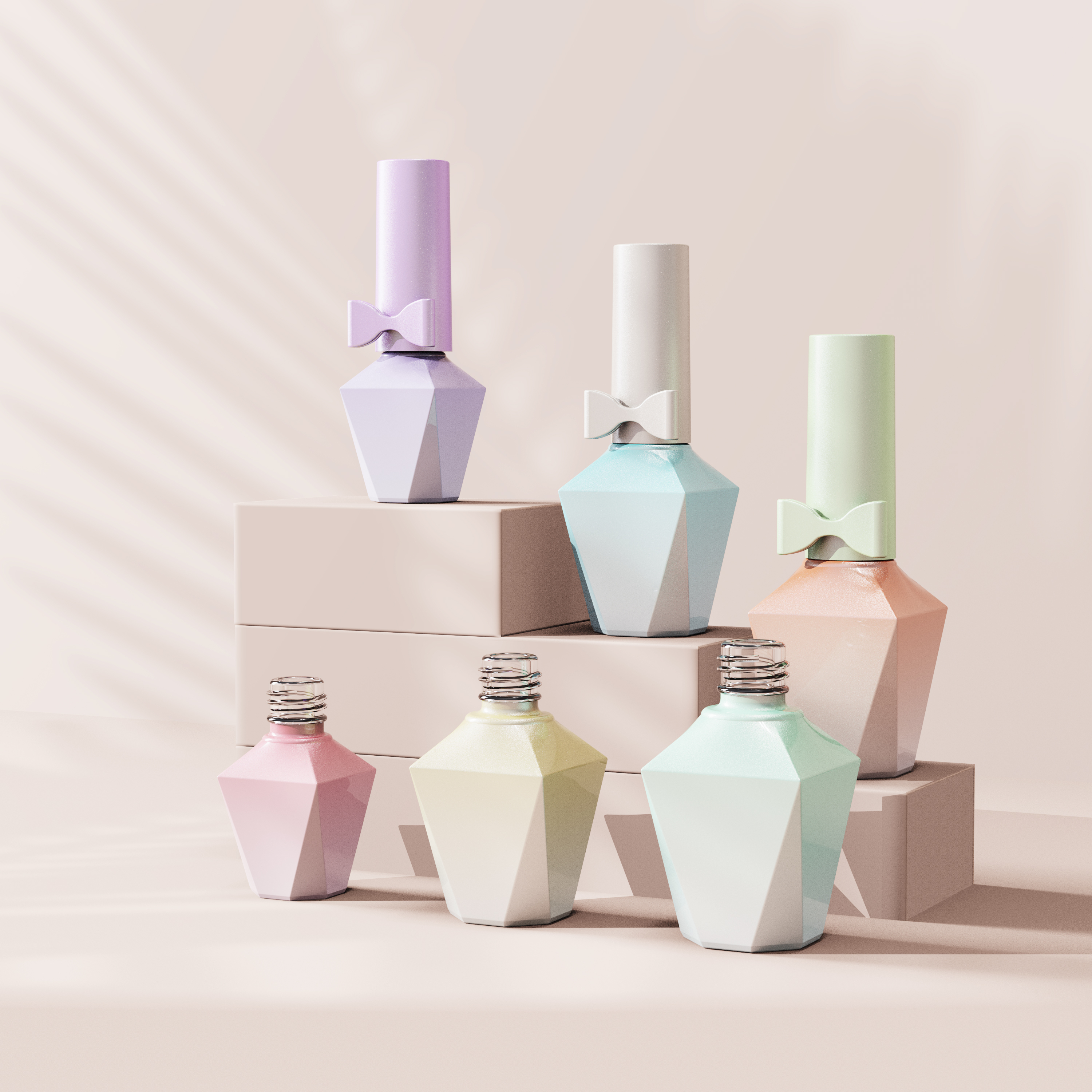 5ml 10ml 15ml Unique Shape Nail Polish Glass Bottle Custom Colorful Luxury Empty Gel Container With Bow Cap,Guangzhou Jinhong Packing Co., Ltd.,5ml 10ml 15ml Unique Shape Nail Polish Glass Bottle Custom Colorful Luxury Empty Gel Container With Bow Cap