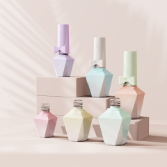 5ml 10ml 15ml Unique Shape Nail Polish Glass Bottle Custom Colorful Luxury Empty Gel Container With Bow Cap,Guangzhou Jinhong Packing Co., Ltd.,5ml 10ml 15ml Unique Shape Nail Polish Glass Bottle Custom Colorful Luxury Empty Gel Container With Bow Cap