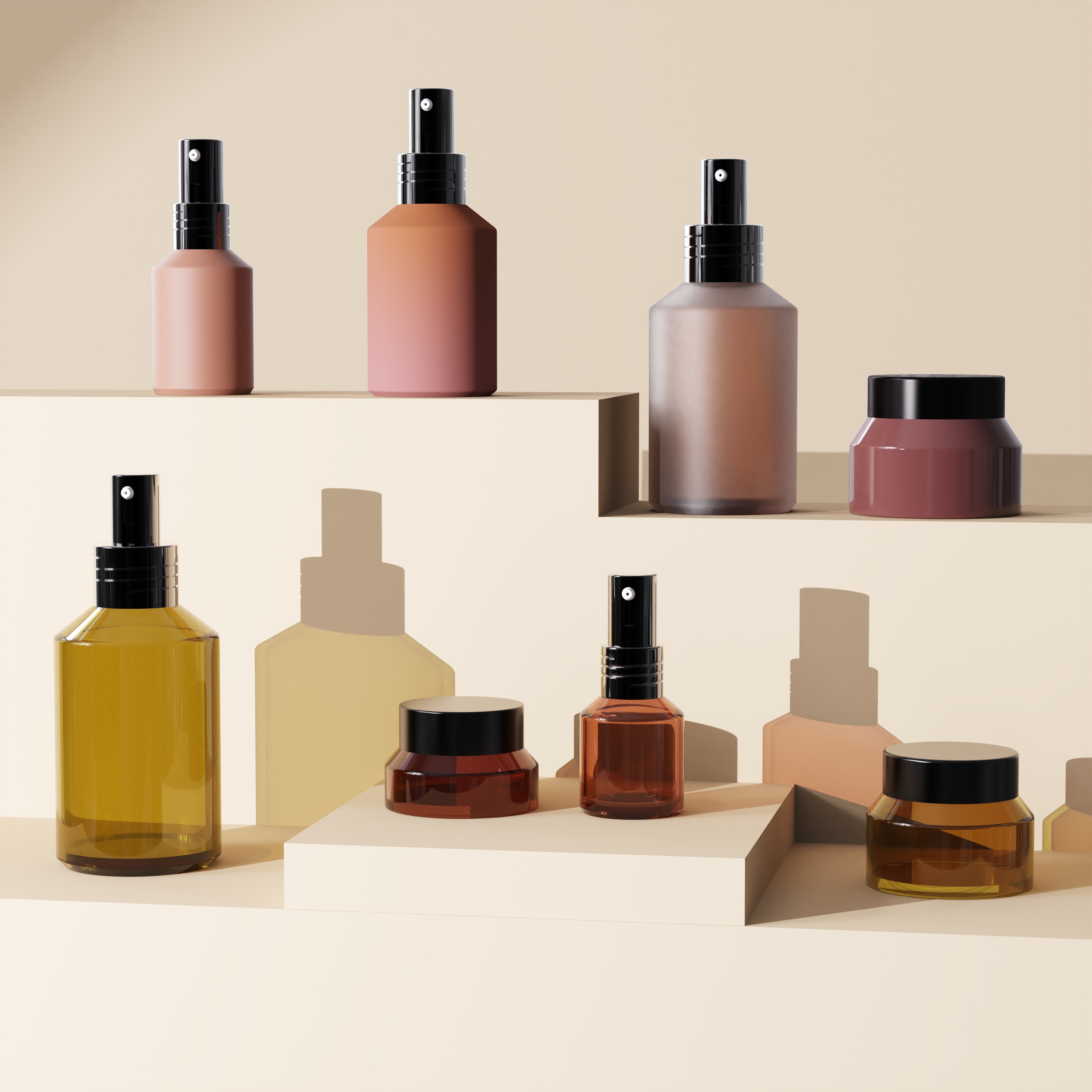 Wholesale Empty Glass Bottle for Skincare Oil Serum Lotion Cosmetic Packaging with Spray Pump Dropper,Guangzhou Jinhong Packing Co., Ltd.,Wholesale Empty Glass Bottle for Skincare Oil Serum Lotion Cosmetic Packaging with Spray Pump Dropper
