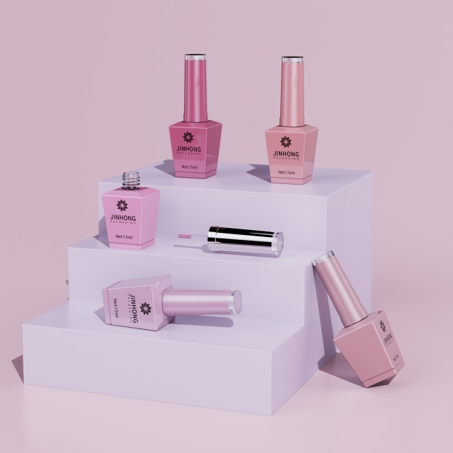 15ml Luxury Square Custom Glass Gel Nail Polish Bottle Empty UV Gel Varnish Container with Brush Cap,Guangzhou Jinhong Packing Co., Ltd.,15ml Luxury Square Custom Glass Gel Nail Polish Bottle Empty UV Gel Varnish Container with Brush Cap
