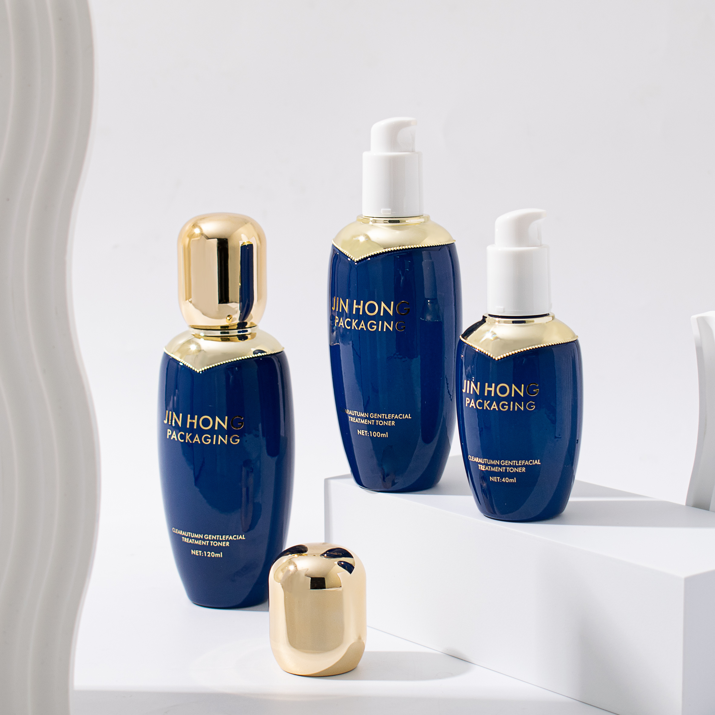 Cosmetic Glass Bottle & Cream Jar Packaging Set Supplier,Guangzhou Jinhong Packing Co., Ltd.,Cosmetic Glass Bottle & Cream Jar Packaging Set Supplier