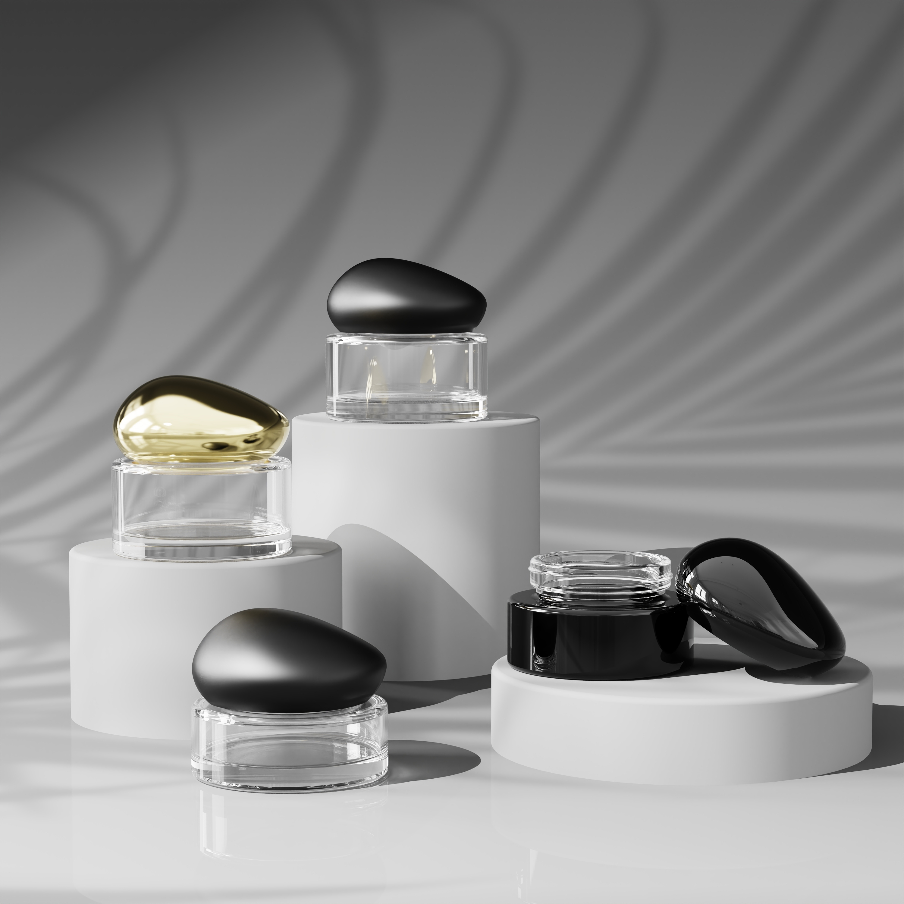 Glass Cream Jar Supplier for Skincare Packaging,Guangzhou Jinhong Packing Co., Ltd.,Glass Cream Jar Supplier for Skincare Packaging