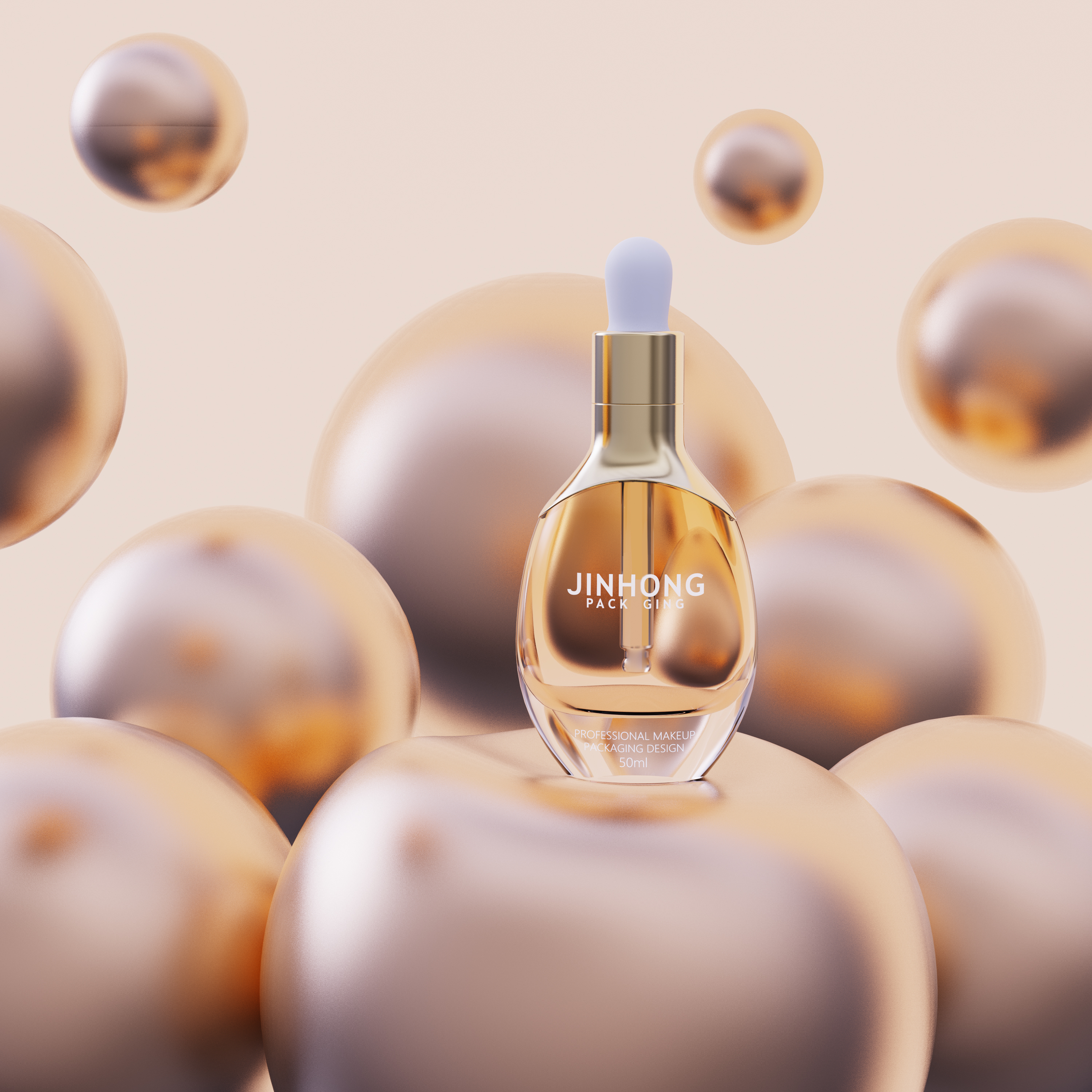 Gradient Glass Dropper Bottle | Custom Cosmetic Packaging,Guangzhou Jinhong Packing Co., Ltd.,Gradient Glass Dropper Bottle | Custom Cosmetic Packaging