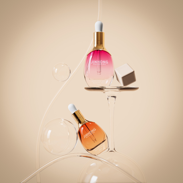 Gradient Glass Dropper Bottle | Custom Cosmetic Packaging,Guangzhou Jinhong Packing Co., Ltd.,Gradient Glass Dropper Bottle | Custom Cosmetic Packaging