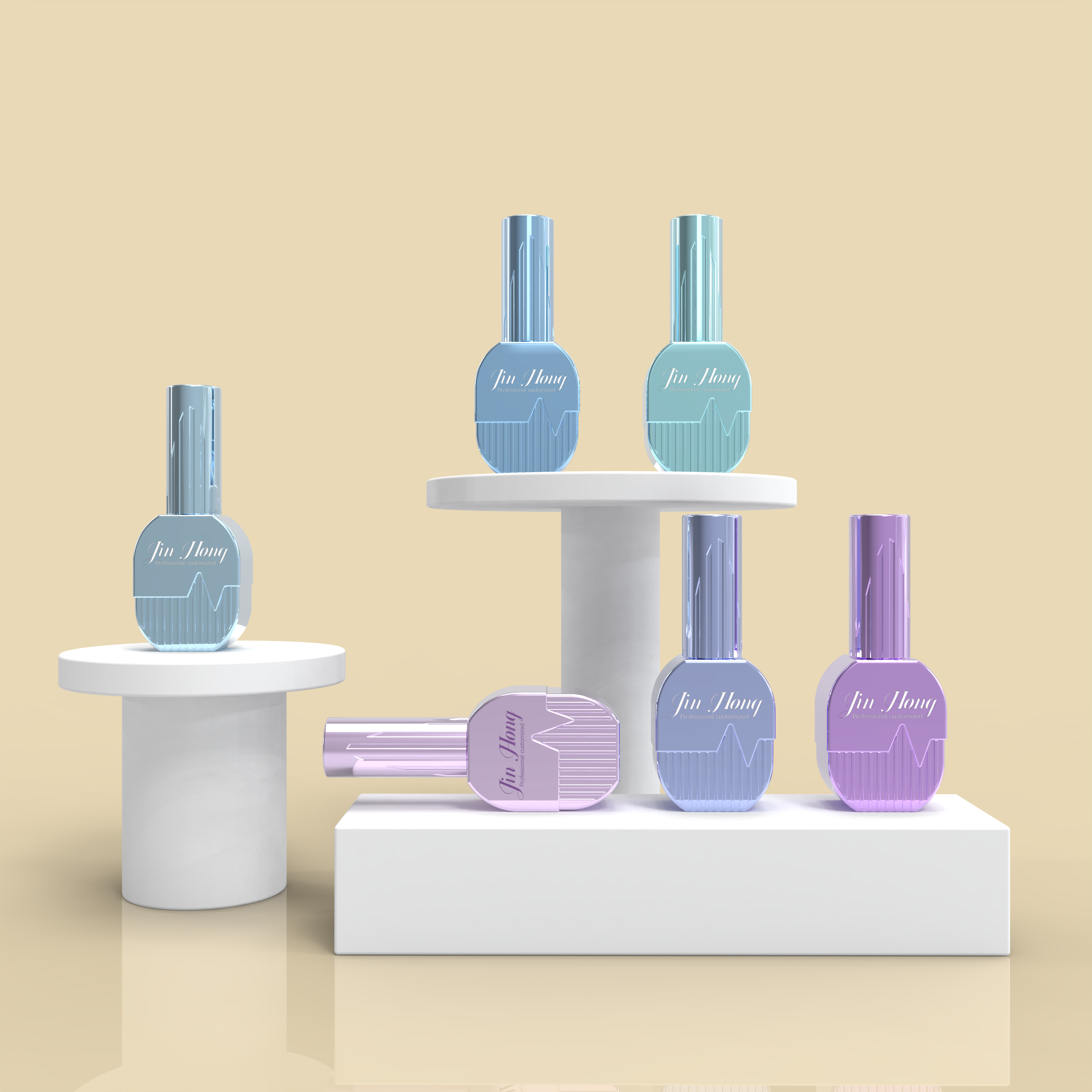 Luxury 10ml Glass Empty Nail Polish Bottle Gel Packaging,Guangzhou Jinhong Packing Co., Ltd.,Luxury 10ml Glass Empty Nail Polish Bottle Gel Packaging