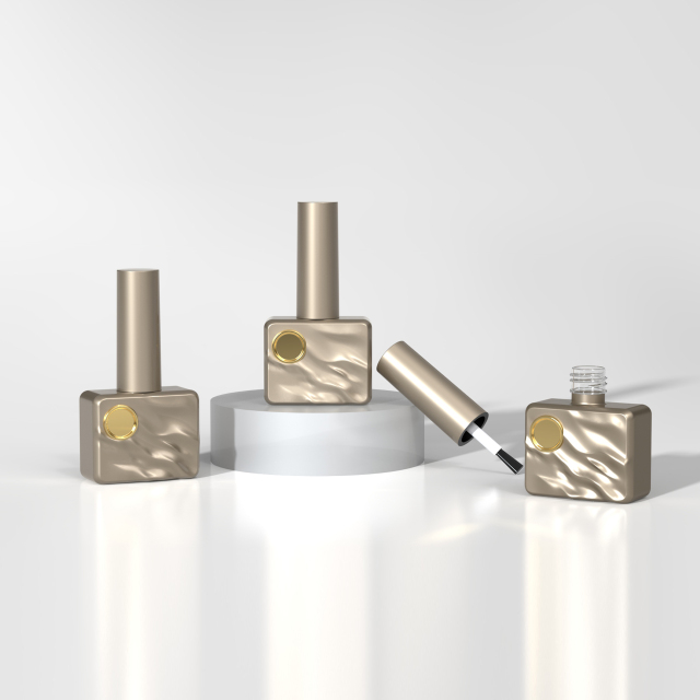 12ml Empty UV Nail Gel Container Cosmetic Packaging Bottle,Guangzhou Jinhong Packing Co., Ltd.,12ml Square Gel Nail Polish Bottle Manufacturer