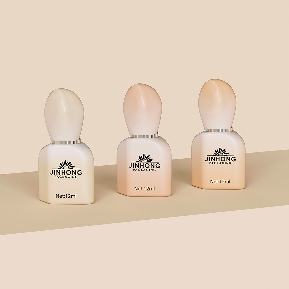 12ml Custom Color Gradient Unique Shape Matte Empty Nail Polish Glass Bottle Premium Gel Nail Container,Guangzhou Jinhong Packing Co., Ltd.,12ml Gradient Nail Polish Bottle Manufacturer