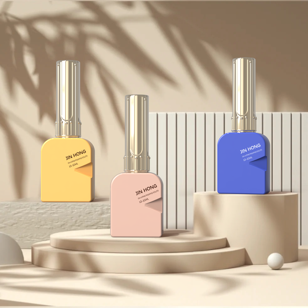 12ml Square UV Gel Nail Polish Bottle Manufacturer,Guangzhou Jinhong Packing Co., Ltd.,12ml Square UV Gel Nail Polish Bottle Manufacturer
