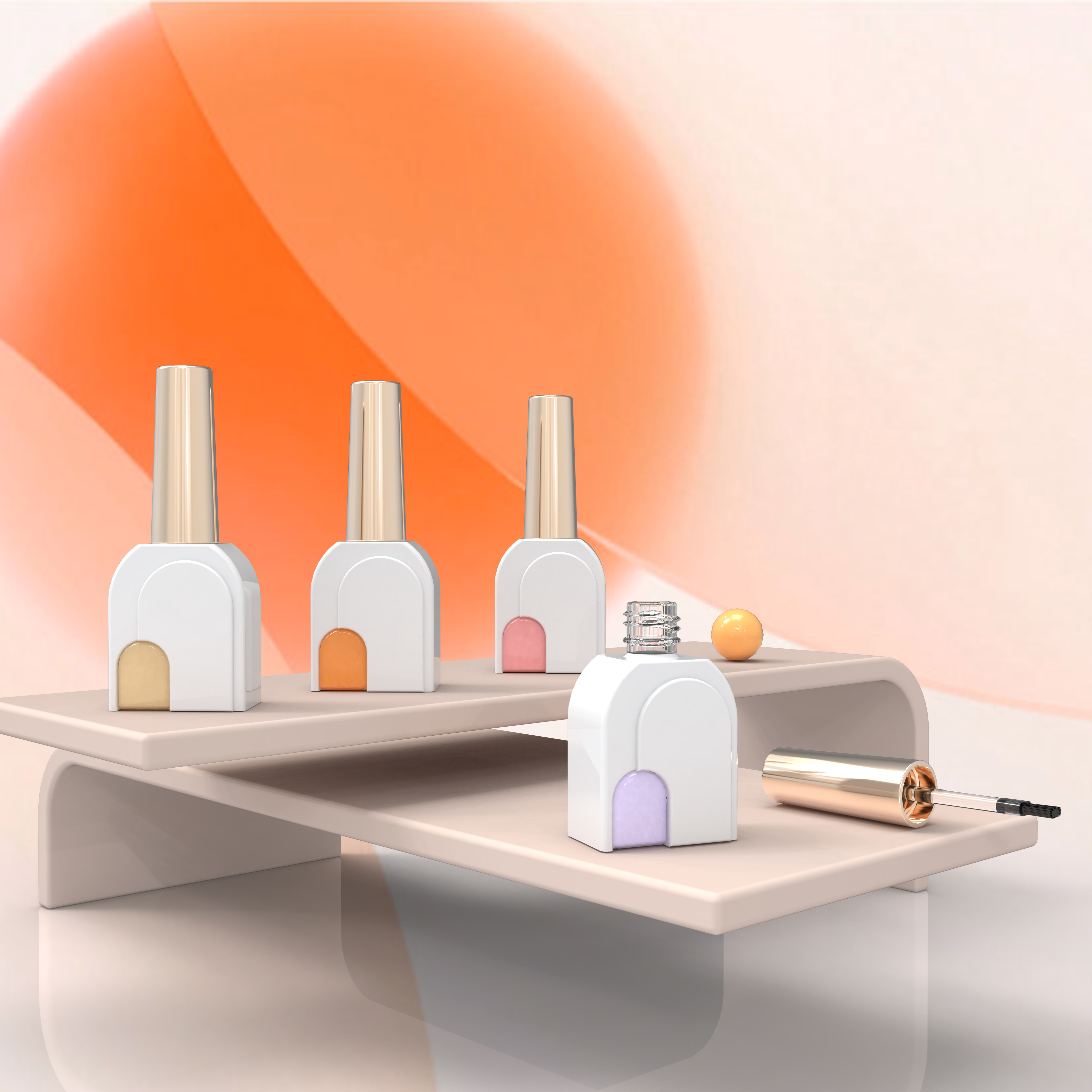 12ml Custom Nail Polish Glass Bottle Packaging Manufacturer,Guangzhou Jinhong Packing Co., Ltd.,12ml Custom Nail Polish Glass Bottle Packaging Manufacturer
