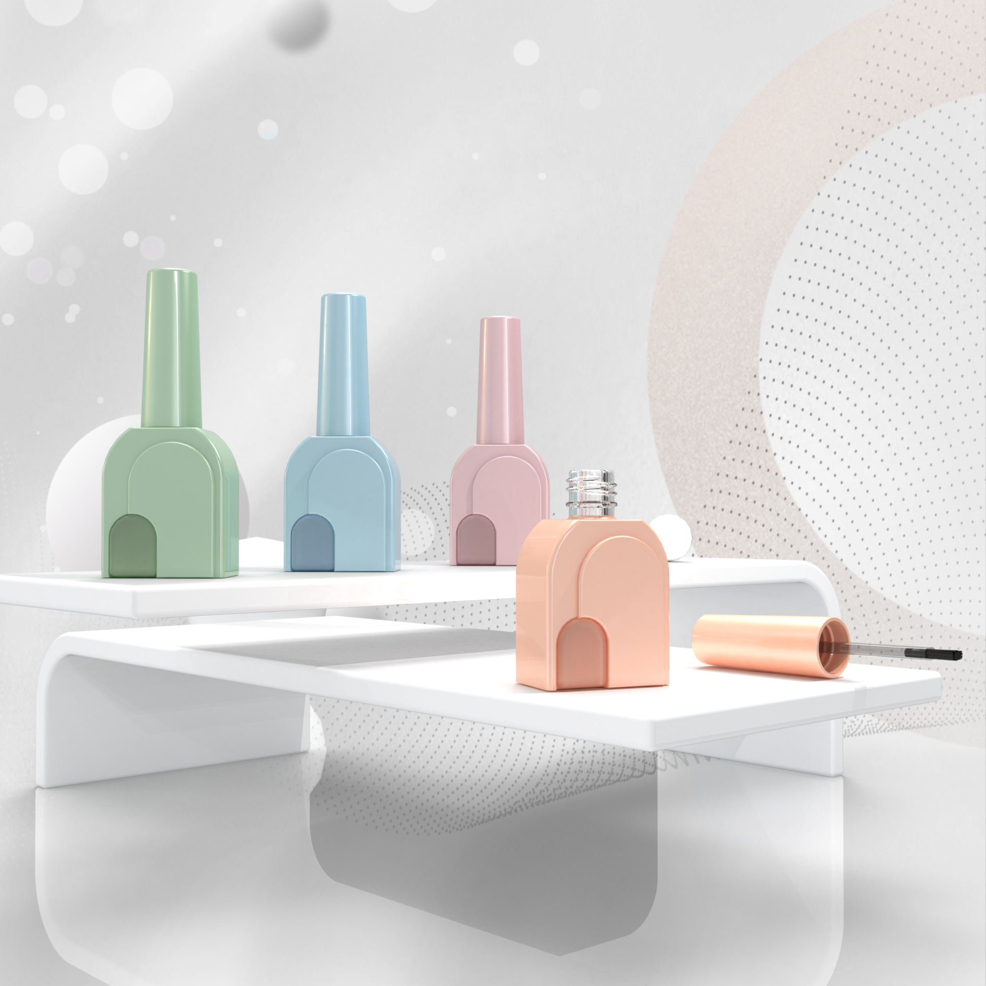 12ml Custom Nail Polish Glass Bottle Packaging Manufacturer,Guangzhou Jinhong Packing Co., Ltd.,12ml Custom Nail Polish Glass Bottle Packaging Manufacturer