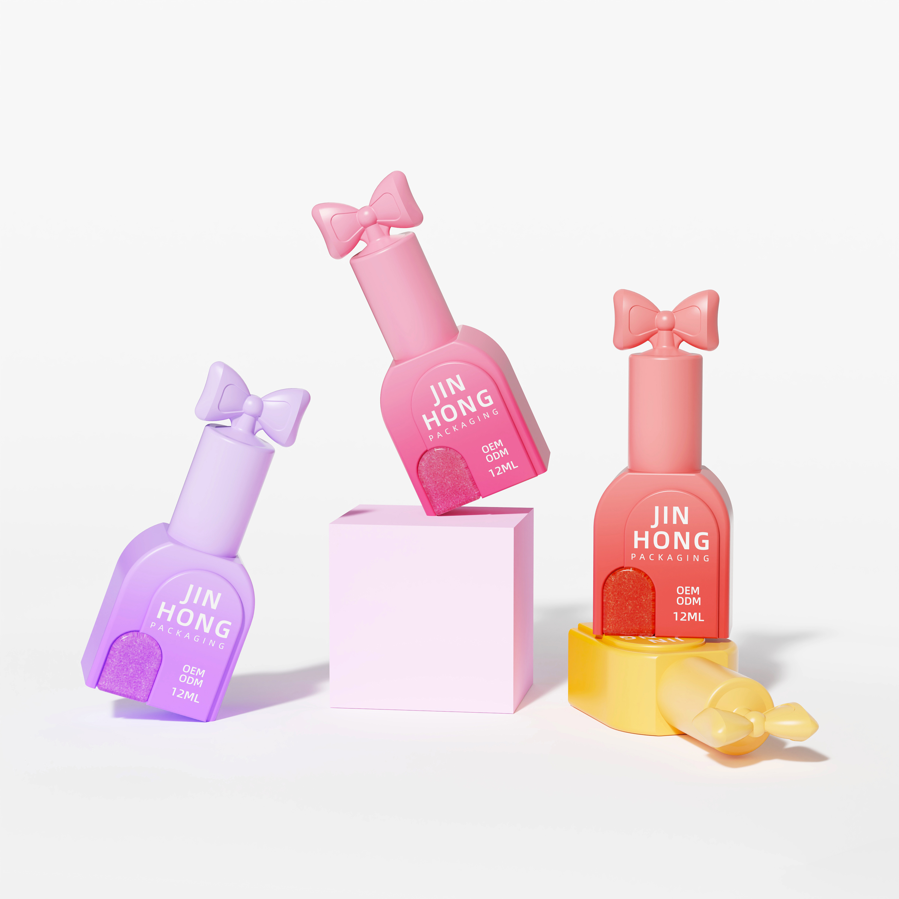 12ml Custom Logo Nail Polish Bottle Manufacturer,Guangzhou Jinhong Packing Co., Ltd.,12ml Custom Logo Nail Polish Bottle Manufacturer