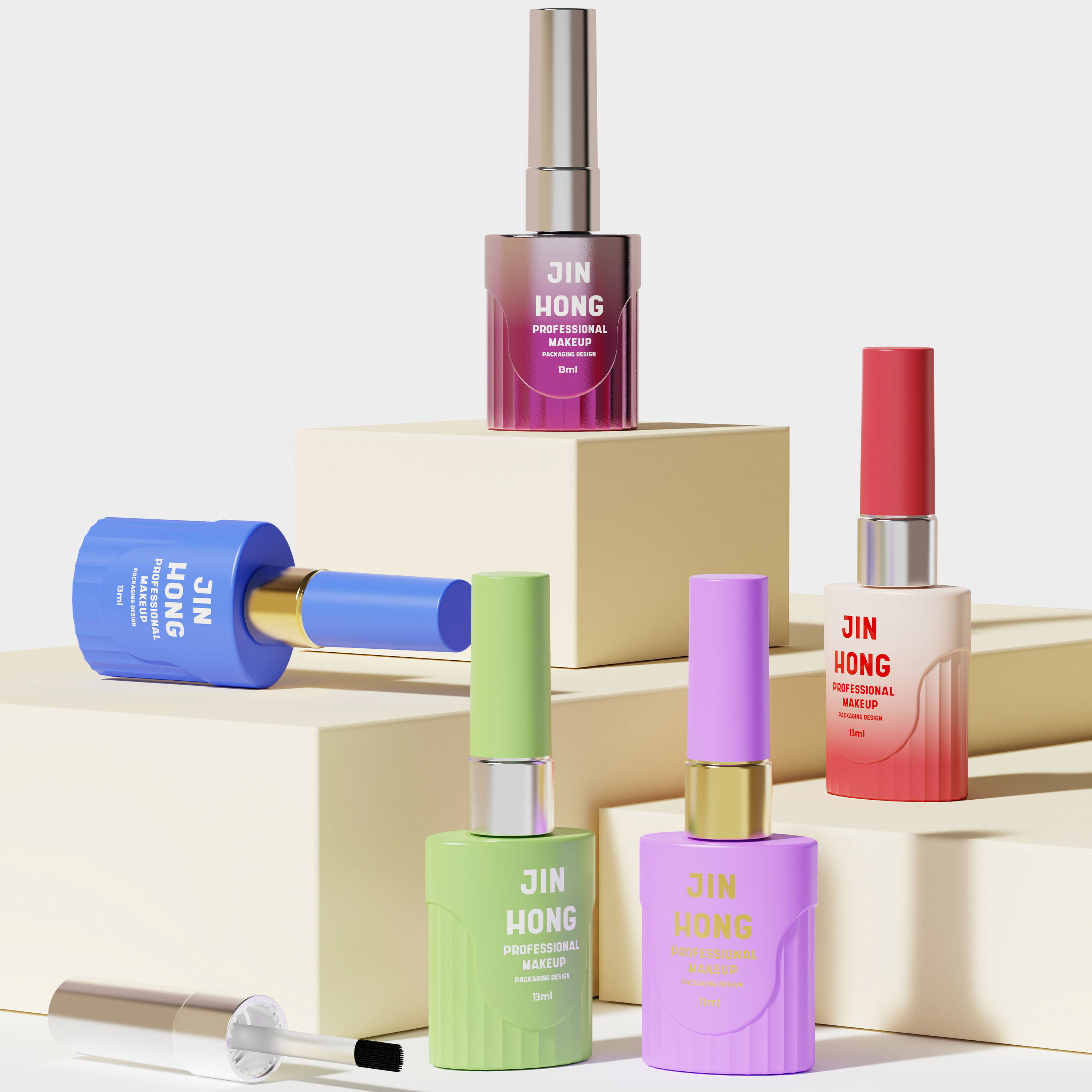 13ml UV Gel Nail Polish Bottle Manufacturer,Guangzhou Jinhong Packing Co., Ltd.,13ml UV Gel Nail Polish Bottle Manufacturer