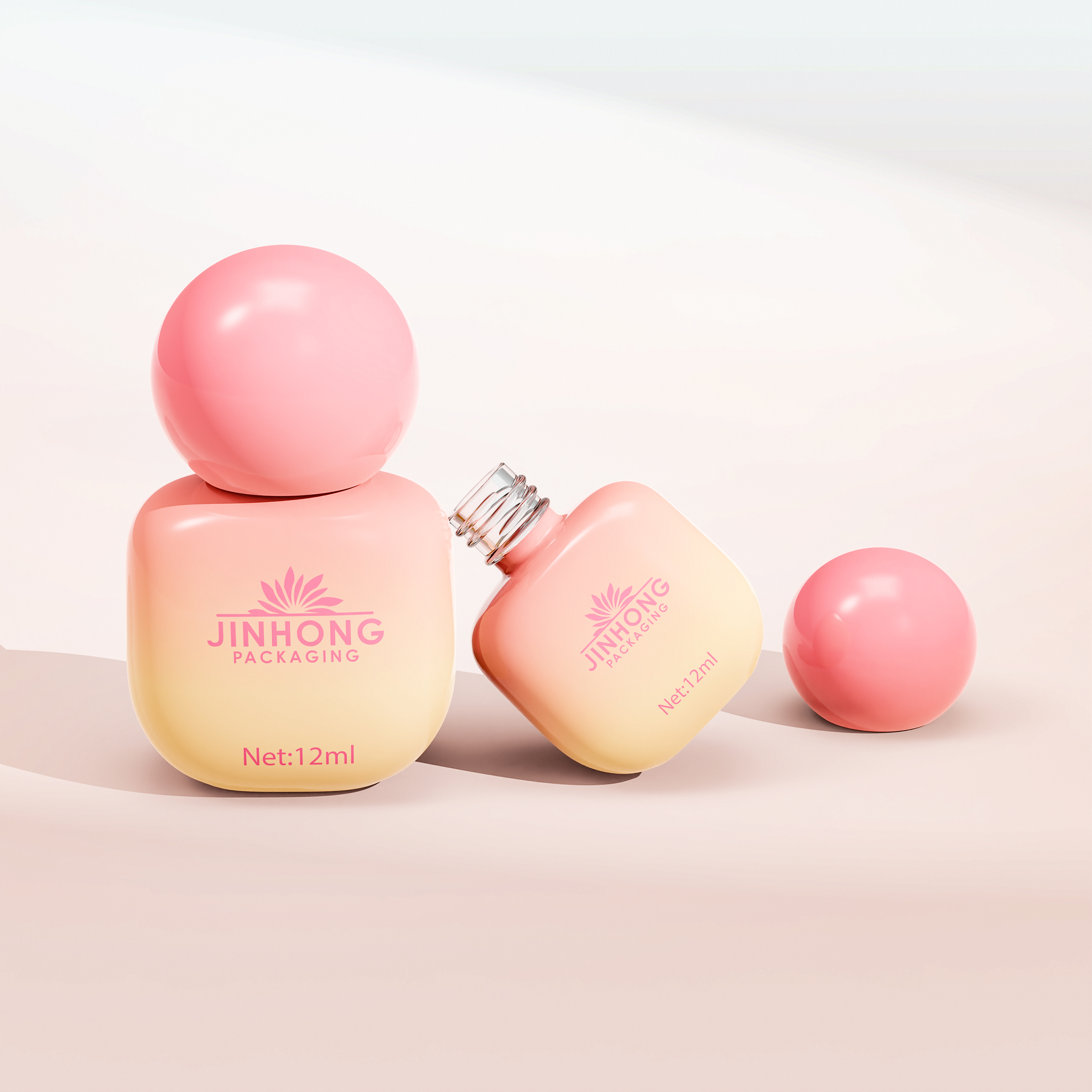 15ml Luxury Gel Nail Polish Glass Bottle Manufacturer,Guangzhou Jinhong Packing Co., Ltd.,15ml Luxury Gel Nail Polish Glass Bottle Manufacturer
