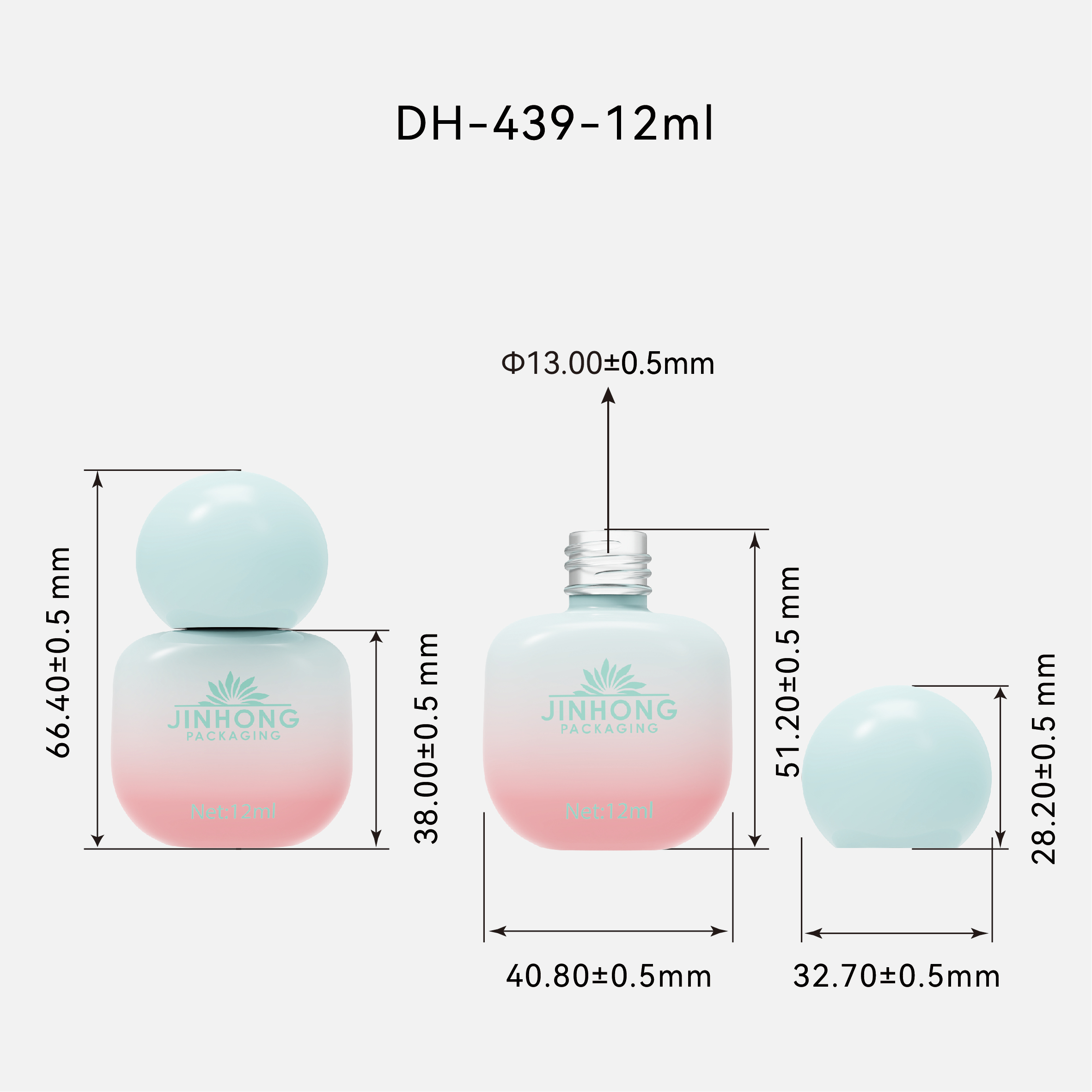 15ml Luxury Gel Nail Polish Glass Bottle Manufacturer,Guangzhou Jinhong Packing Co., Ltd.,15ml Luxury Gel Nail Polish Glass Bottle Manufacturer