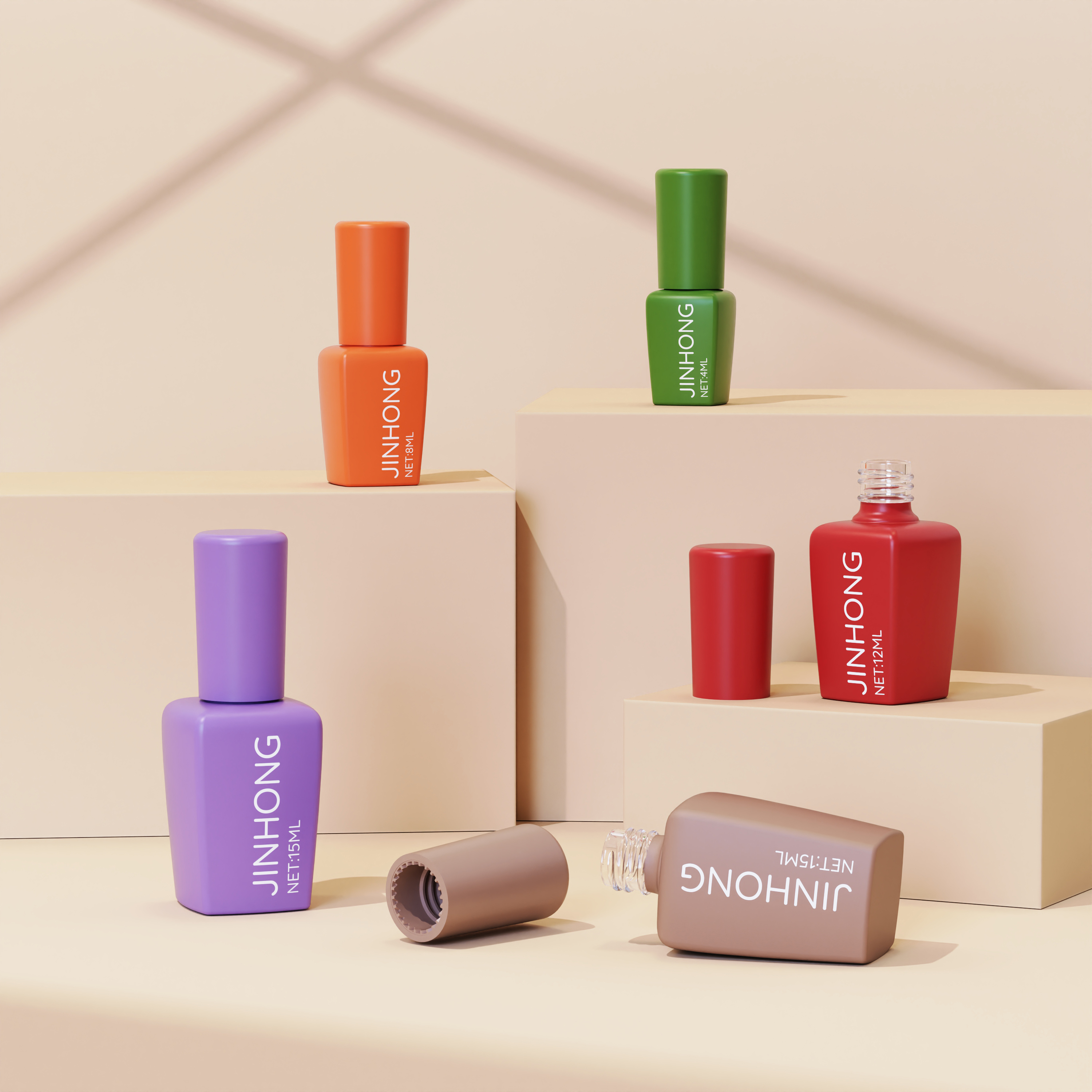 Matte UV Gel Nail Polish Bottle Manufacturer,Guangzhou Jinhong Packing Co., Ltd.,Matte UV Gel Nail Polish Bottle Manufacturer