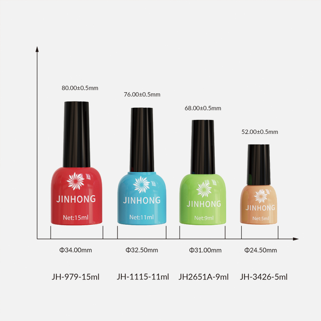 Gradient UV Gel Nail Polish Bottle Set Manufacturer,Guangzhou Jinhong Packing Co., Ltd.,Gradient UV Gel Nail Polish Bottle Set Manufacturer
