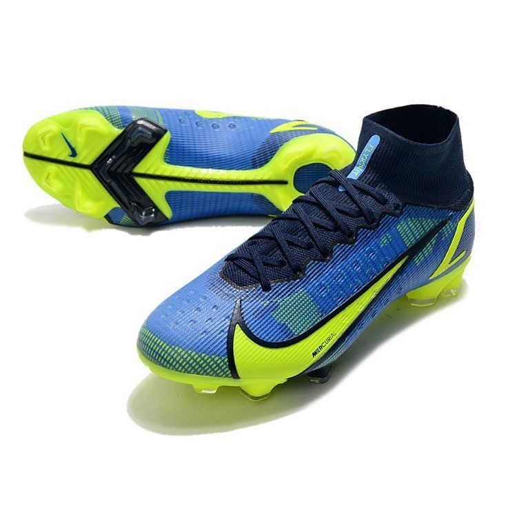 Assassin's 14th generation Football shoe FG long nail high and low top anti slip lightweight AG nail