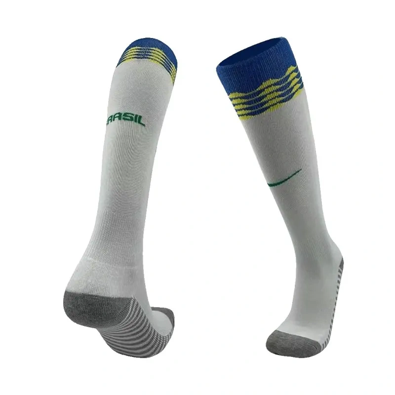 Kids Brazil Custom Home Full Soccer Kits 2024