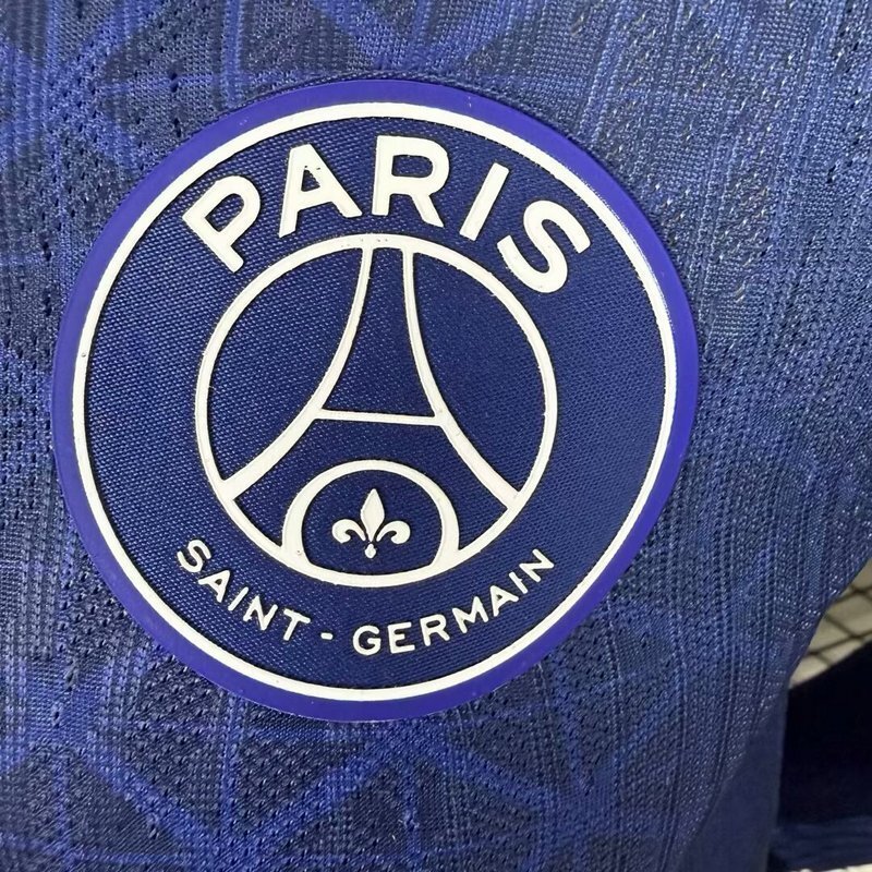 PSG Saint-Germain Home Long Sleeve Soccer Jersey 25-26 Player Version