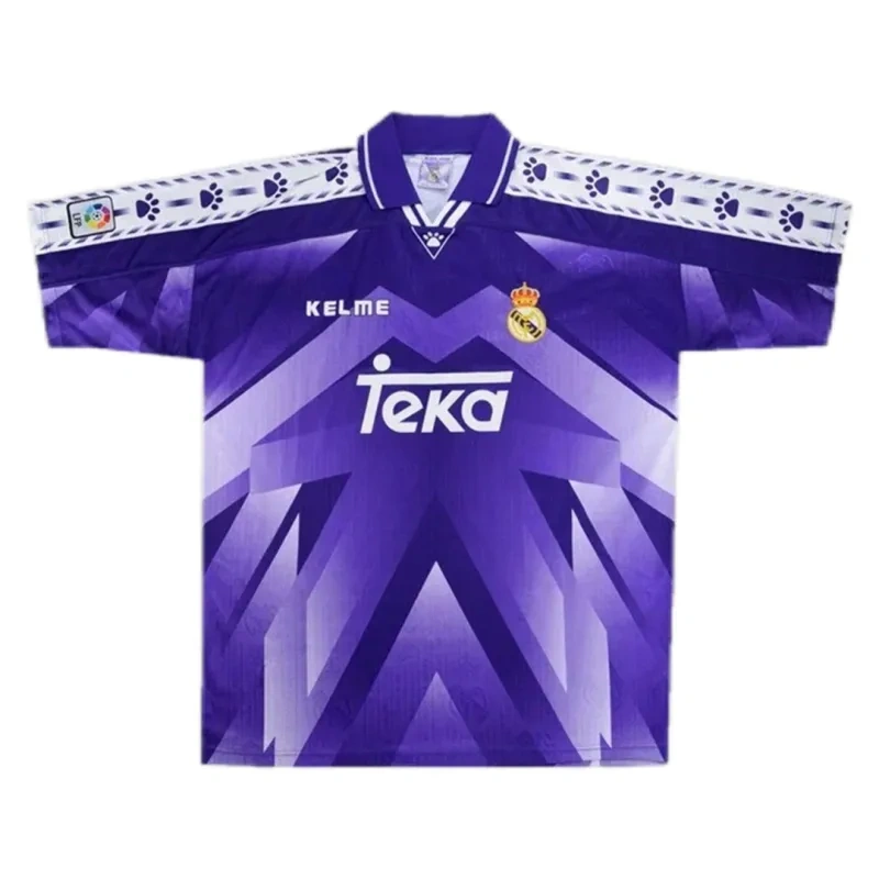 Real Madrid Retro Jersey Away Shirt 1996-97