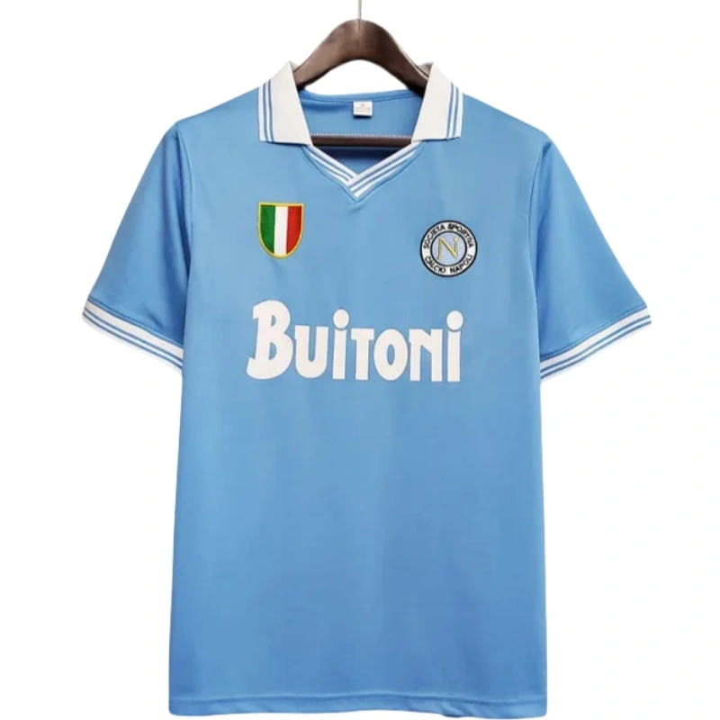 1986/87 Napoli Retro Jersey Home