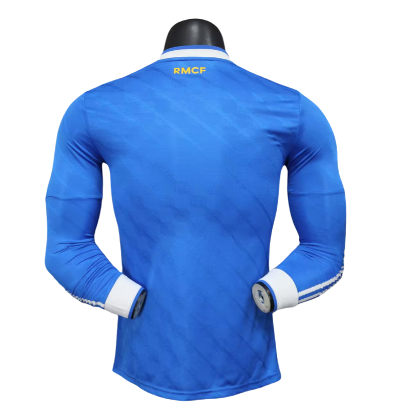 Real Madrid Third Away Long Sleeve Football Shirt 2025-26 Player version