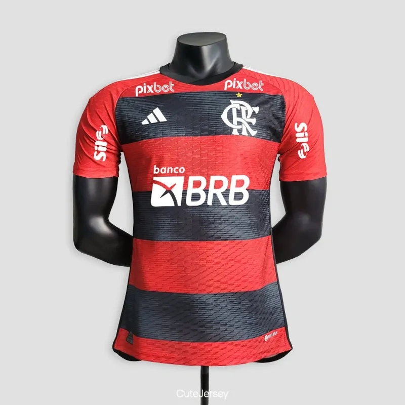 CR Flamengo 2023/24 Home Jersey Player Version