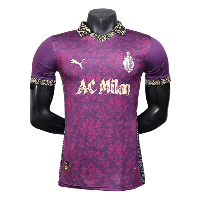2025-26 AC Milan Purple Special Edition Soccer Shirt Player Version