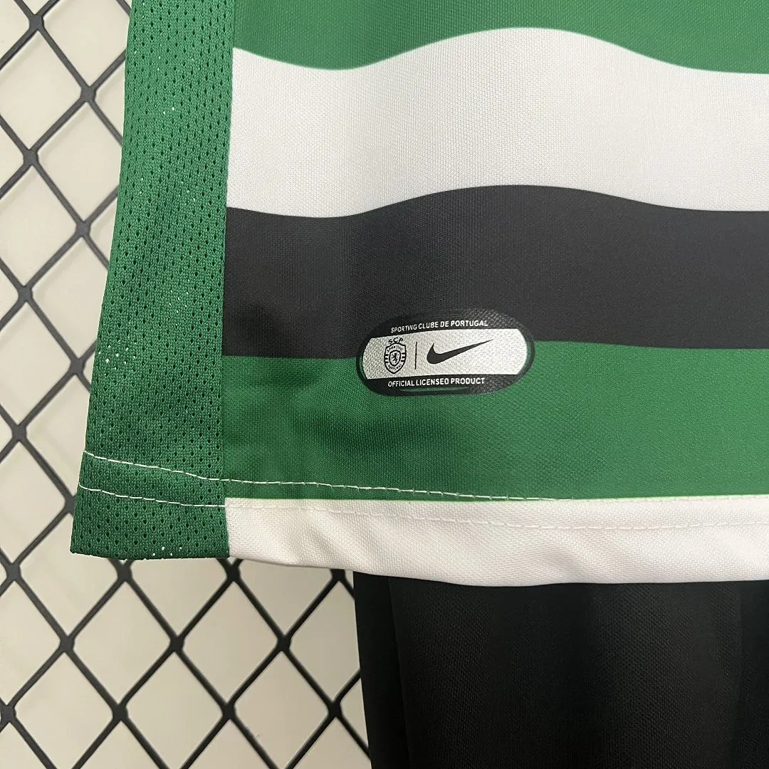 Kids Sporting CP Home Jerseys 2024-25