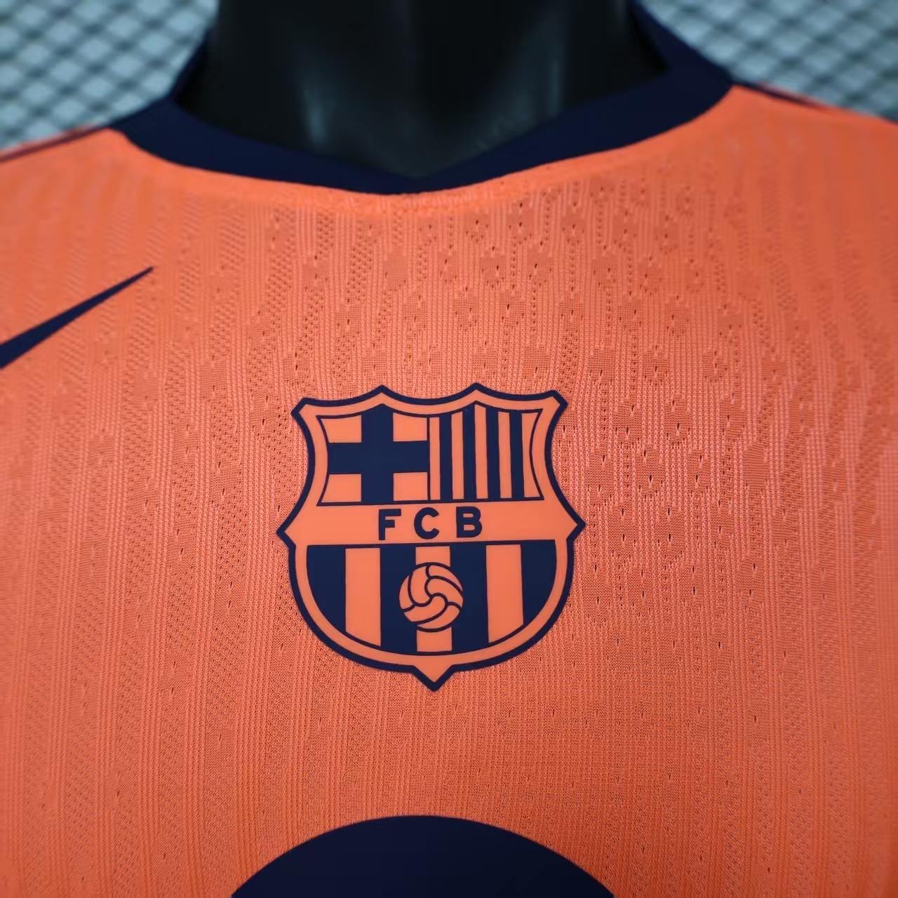 Barcelona Third Away Long Sleeve Football Shirt 2025-26 Player Edition