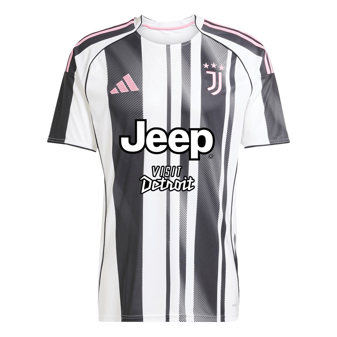 Juventus Soccer Jersey Home Custom Shirt 2025-26