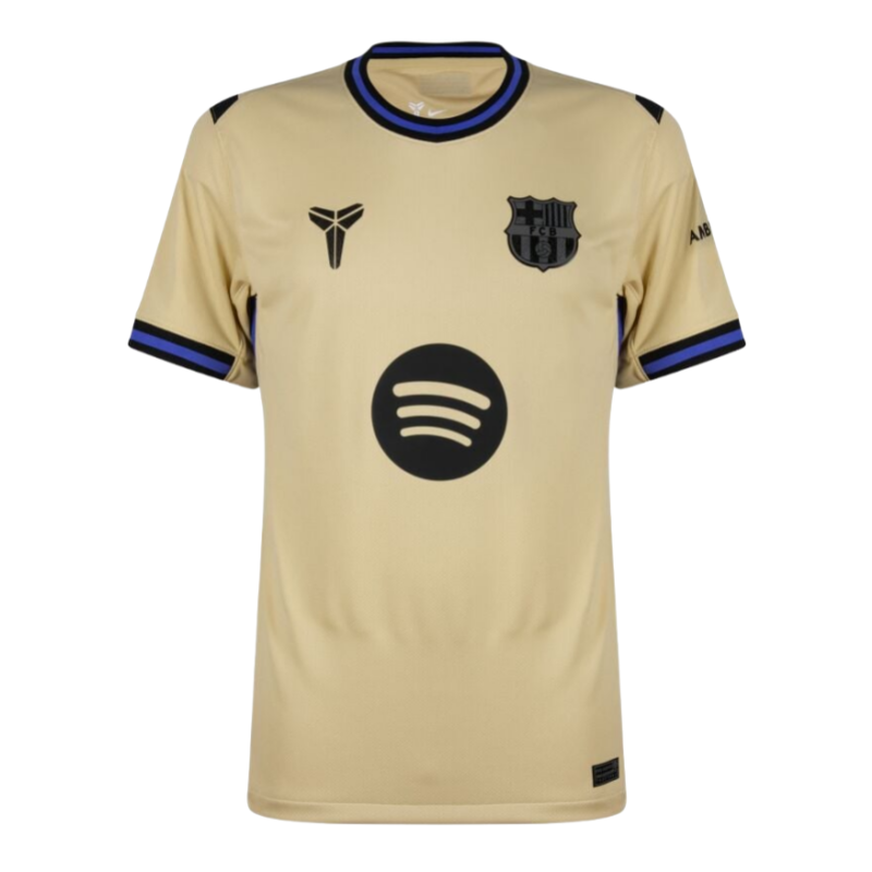 Barcelona Away football Jersey 2025-26  Fan version