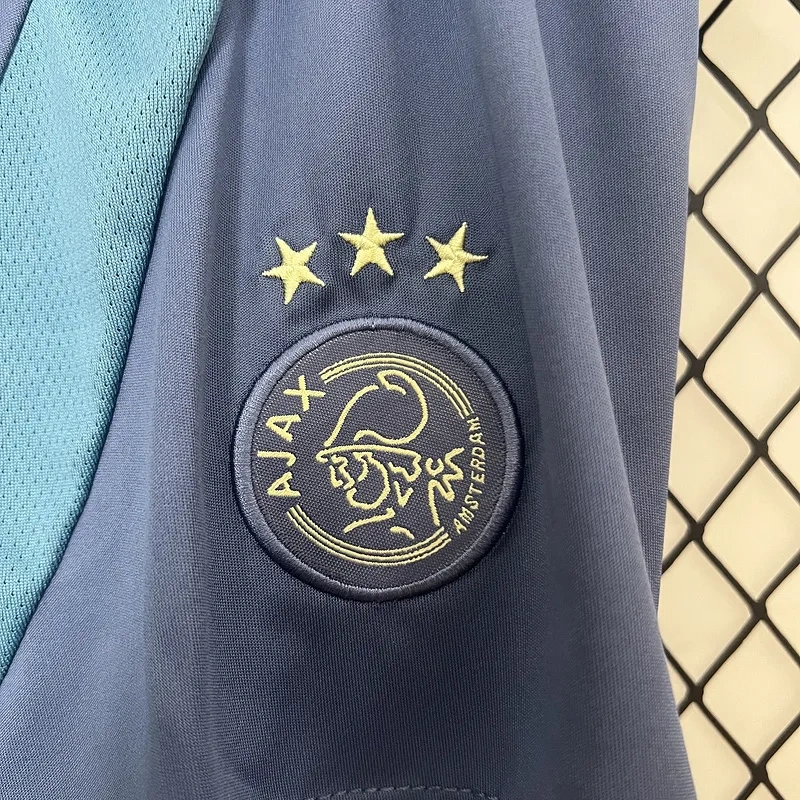 24-25 Ajax Away Kids Kit Jersey+Shorts