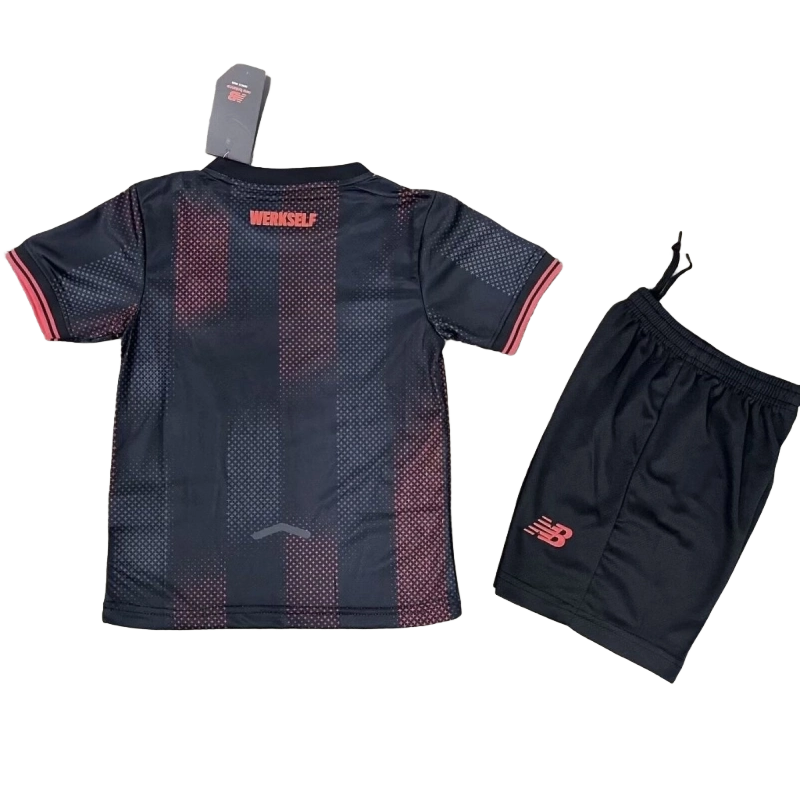 Bayer 04 Leverkusen Home Soccer Jersey 2025-26 Kids Kit
