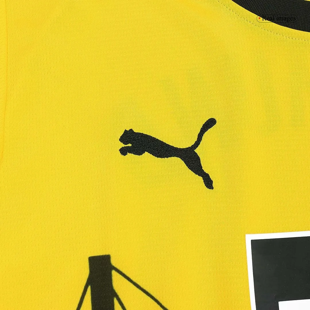 23-24 Borussia Dortmund Home Long Sleeve Jersey