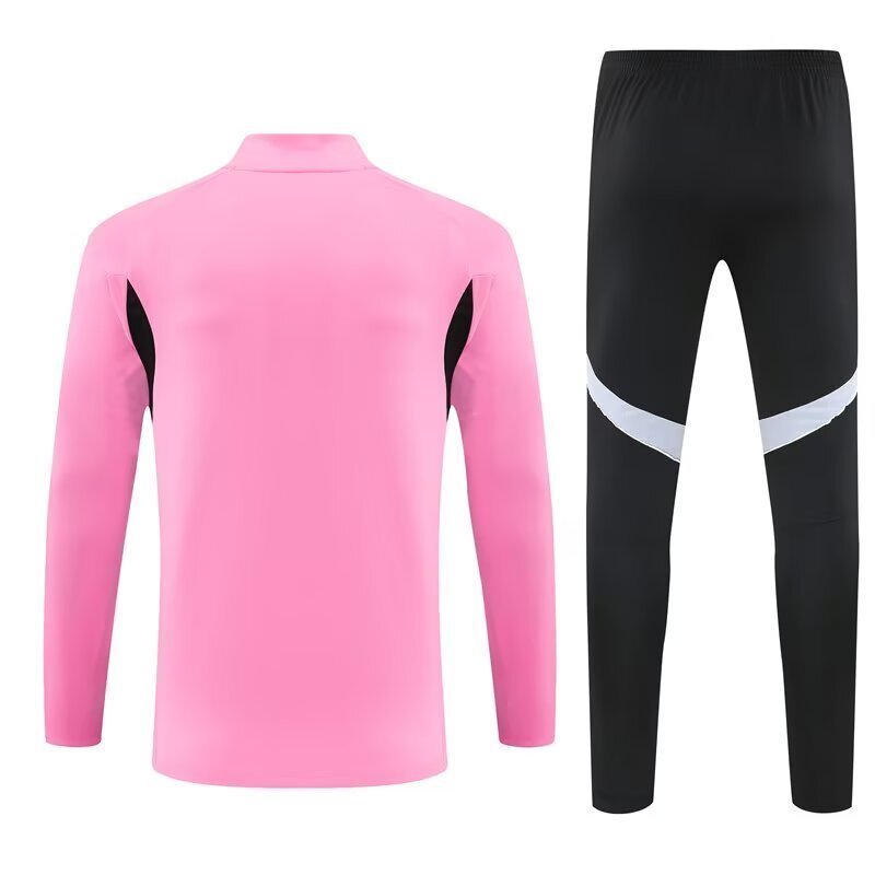 25-26 Inter Miami Pink Training Kits Long Football Tracksuits
