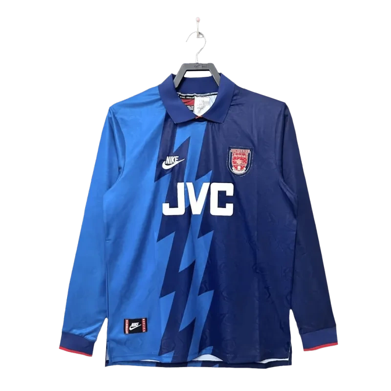 95-96 Arsenal Retro Away Long Sleeve Jersey